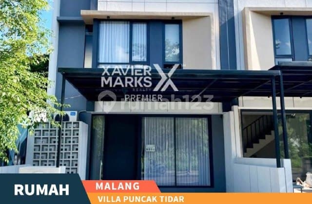 Rumah Townhouse Kekinian Di Villa Puncak Tidar, Malang