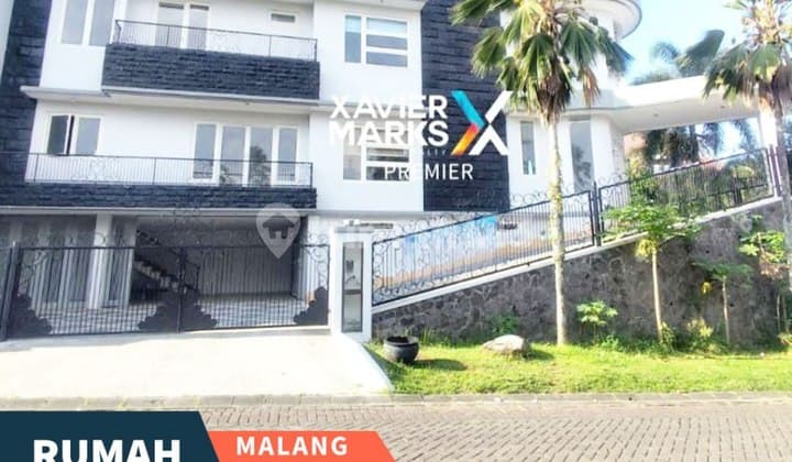 Rumah Mewah Semi Furnish Kawasan Elit di Tidar Malang