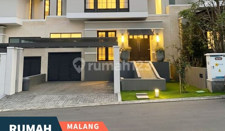 Rumah Siap Huni Bangunan Baru di Citraland Puncak Tidar Malang