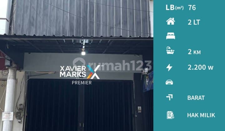 Ruko Kawasan Bisnis Dekat UB di Dinoyo Malang