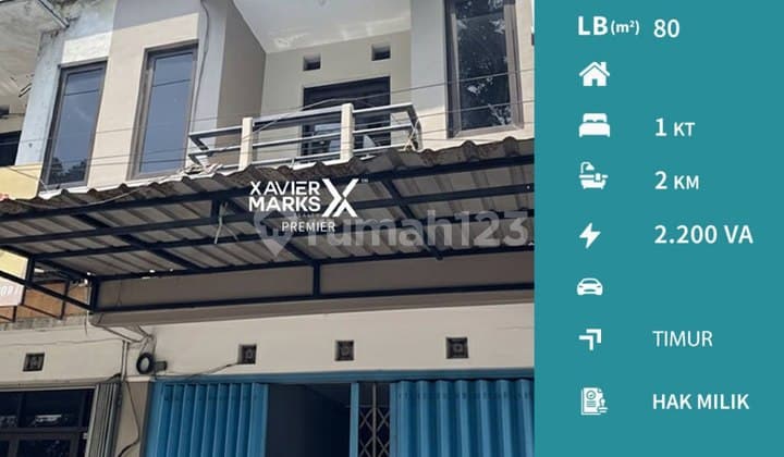 Ruko Terawat Poros Jalan Sunandar Priyo Sudarmo Malang