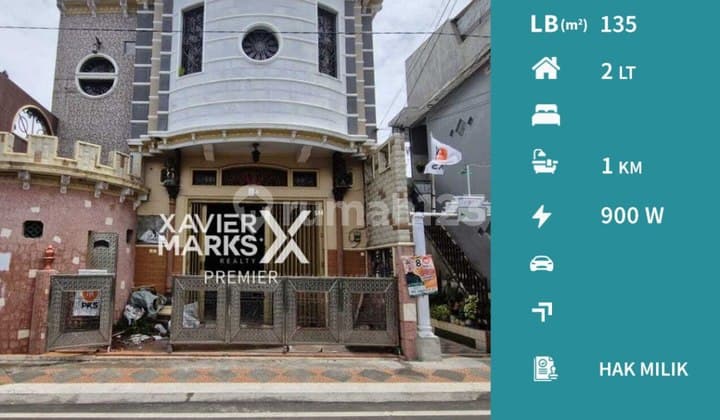 Ruko Siap Huni Kawasan Ramai di Ciliwung Malang