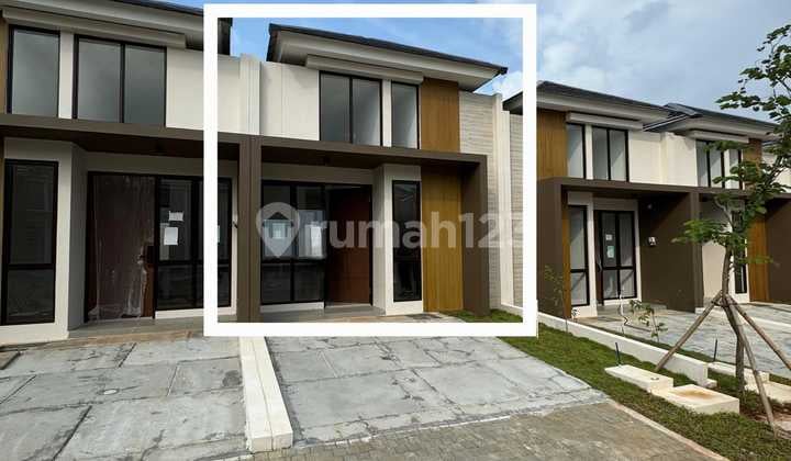 Rumah Cluster Kondisi Baru Design Modern Minimalis Di Bsd