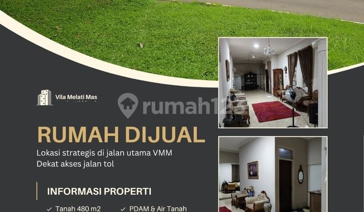 House for Sale in Villa Melati, Very Strategic Location