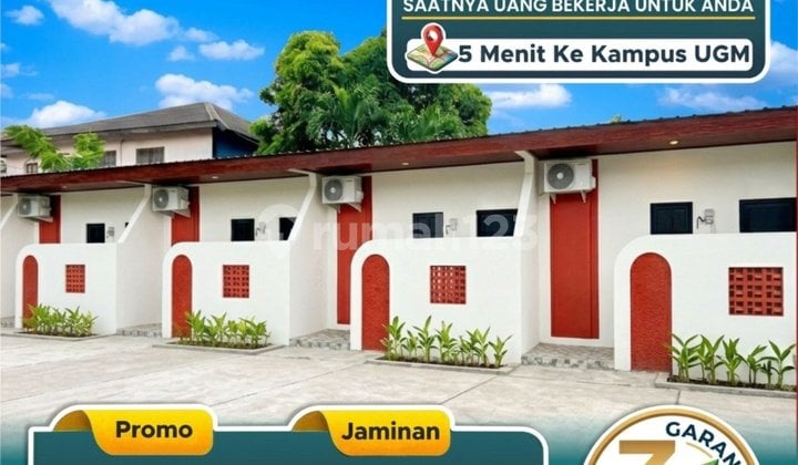 Dijual Kos Eksklusif Lokasi Pusat Kota Yogyakarta