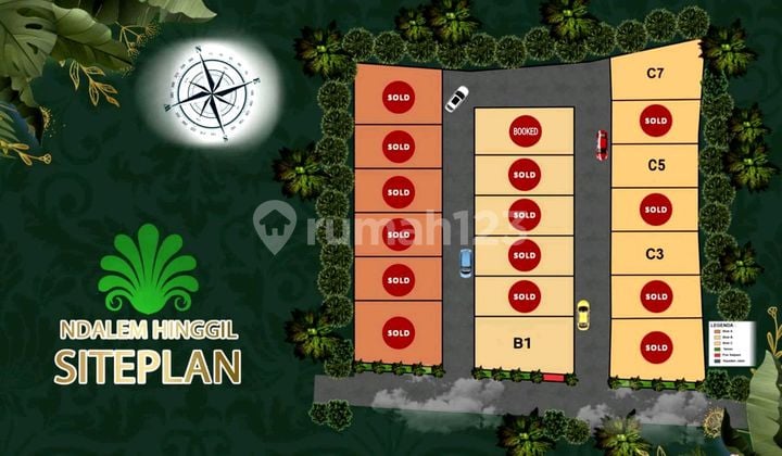Dijual Rumah Siap Bangun Lokasi Exit Jalan Tol Bandara Yia