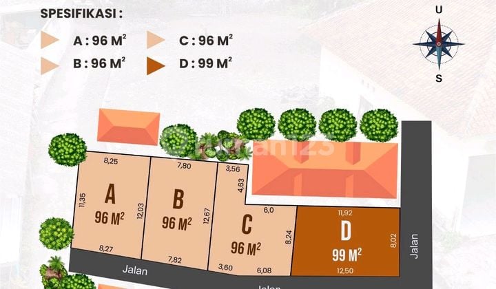 Dijual Rumah Siap Huni Lokasi Sangat Strategis