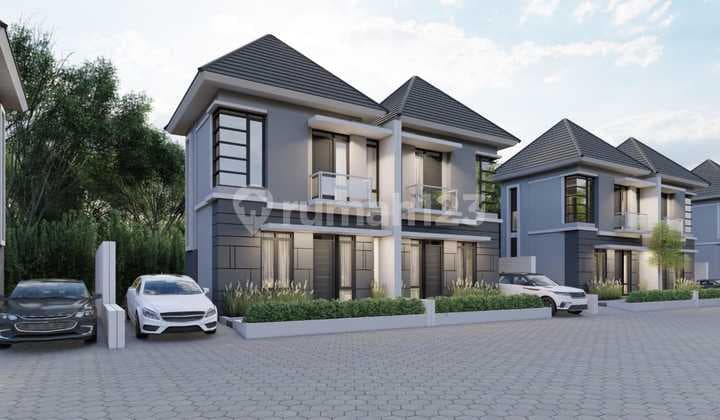 Hunian Modern 2 Lantai Legalitas Terjamin di Godean