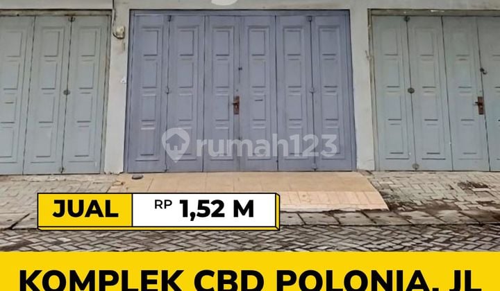 Good Price Business Shop House Ready to Occupy Polonia CBD Complex