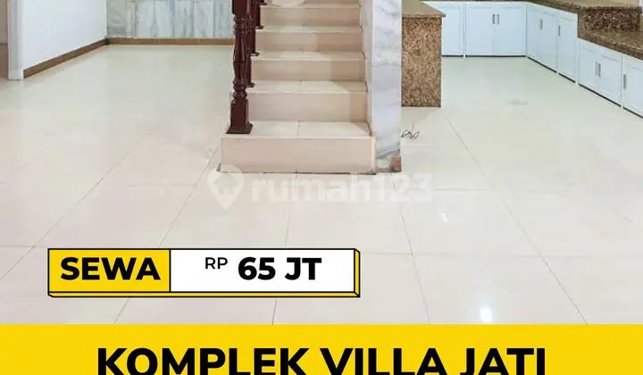 For Rent: Jati Mas Villa Complex Semi-Furnished House, Well Maintained and Good Condition