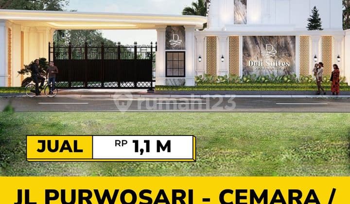 Sisa 1 Unit - Rumah Baru Lebar 6 Meter Deli Suite