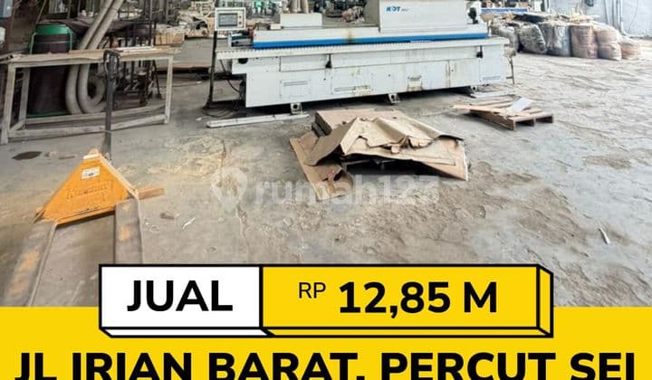Gudang Siap Pakai Jl Irian Barat, Percut Sei Tuan Sampali