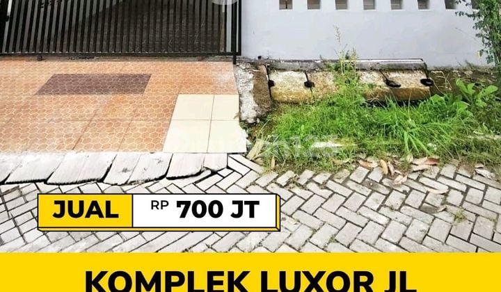 Rumah Siap Huni Bebas Banjir di Komplek Luxor Jl Karya Wisata