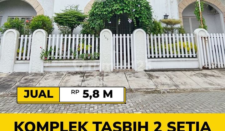 Rumah Mewah Vintage Design Komplek Tasbih Medan Setia Budi Indah