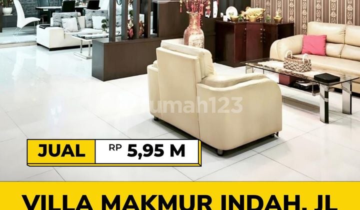 Rumah Full Furnished Komplek Villa Makmur Indah, Adam Malik