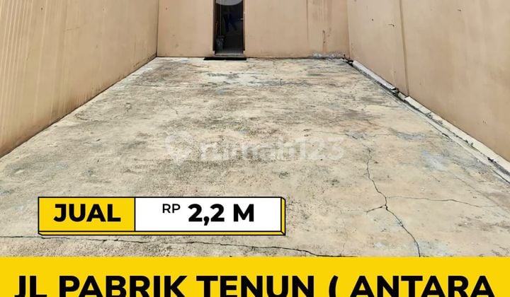 Ruko Bisnis Panjang 35Mtr di Jl Pabrik Tenun Sekip Medan