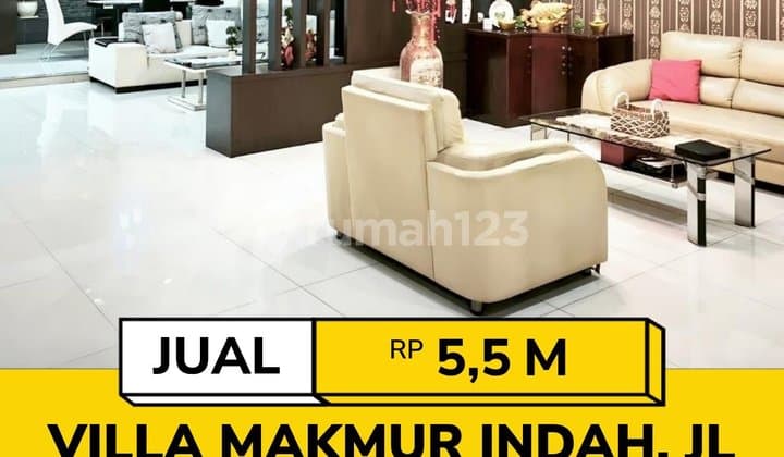 Fully Furnished House in Villa Makmur Indah Complex, Adam Malik