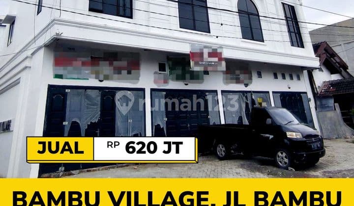 Harga Miring Sisa 1 Unit Ruko 3 Tgkt di Bambu Village Jl Bambu Vi