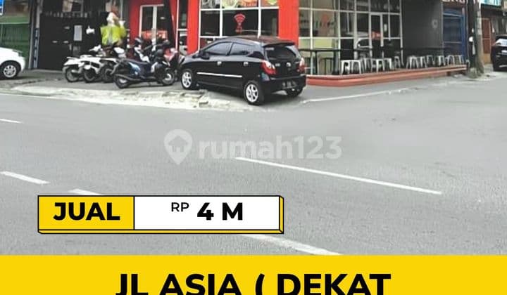 Ruko Gandeng Posisi Hook di Jl Asia Dekat Asia Mega Mas