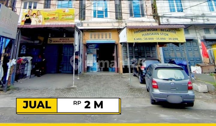 Business Shop in the City Center, Jl Karya, West Medan River