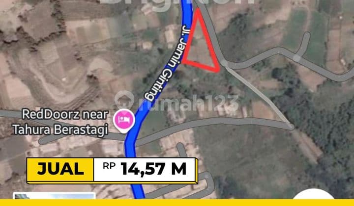 Tanah Shm Strategis Luas 4.859 M² Jl Jamin Ginting Mdn Brastagig