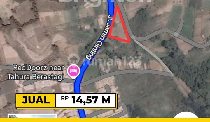 Tanah Shm Strategis Luas 4.859 M² Jl Jamin Ginting Mdn Brastagig