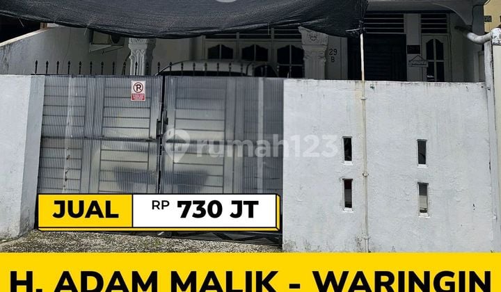 Rumah Lebar 6 Meter - Inti Kota - Jl Adam Malik - Medan Petisah