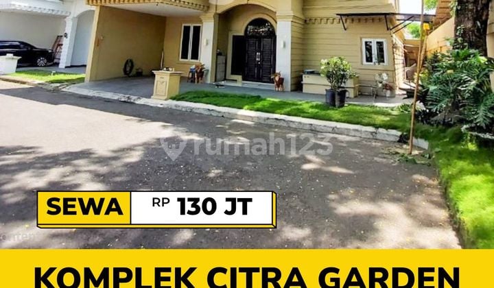Rumah Mewah Full Furnished Di Cluster Rich Mansion Citra Garden