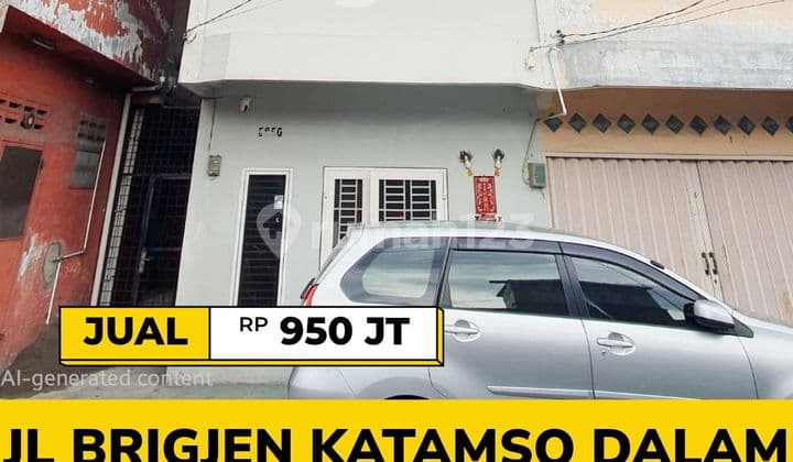 3.5-Story House Ready to Occupy in the City Center, Jl Brigjend Katamso