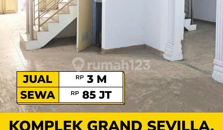 Ruko Gandeng Siap Huni Komp Grand Sevilla Pasar 3 Krakatau