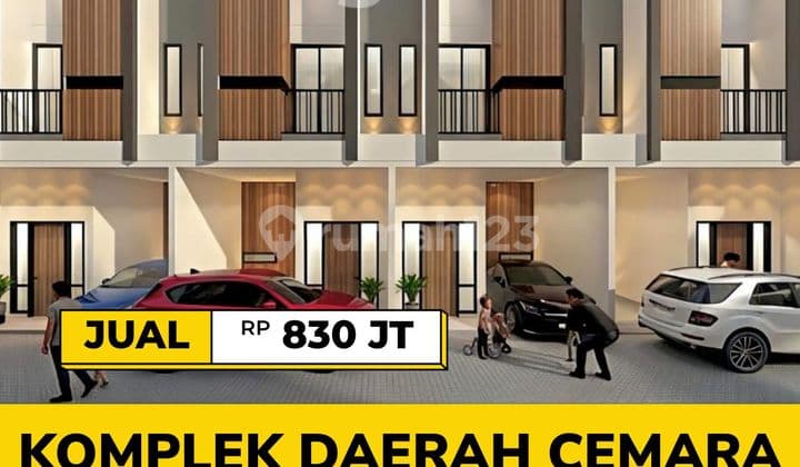 Town House Vila Baru 2,5 Tingkat - Komplek Daerah Cemara