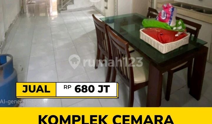 Rumah Siap Huni di Komplek Cemara Residence Jl Metal Raya