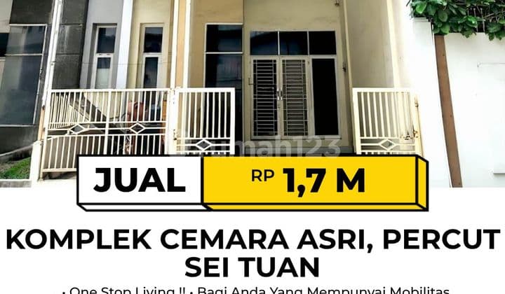 Ready-to-Occupy 6M Wide House in Favorite Complex - Cemara Asi Medan