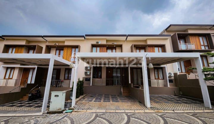 Rumah Cantik Siap Huni Full Furnished 2 Lantai + Rooftop Di Bali Garden