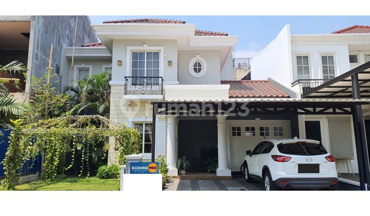 Rumah Semi Furnished di Cluster Narada Alam Sutera, Tangerang