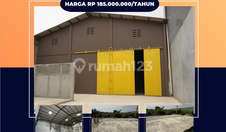 Disewakan Gudang Dengan Kantor Lokasi Strategis