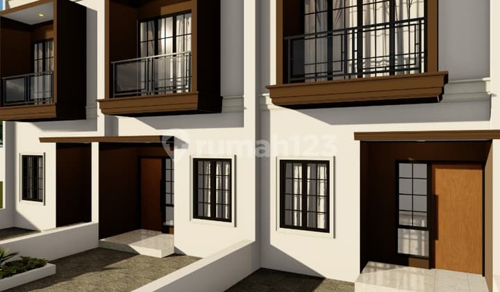 Rumah 2 Lantai Modern Kekinian