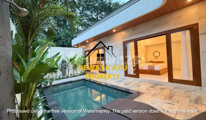 Villa Baru 1 Lantai 2 Kamar Furnished Lahan 160M2 Zona Kuning di Kemenuh