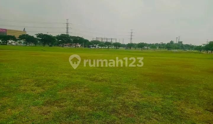 Alam Sutera Kavling Komersial Luas 1673M Hadap Taman Kota