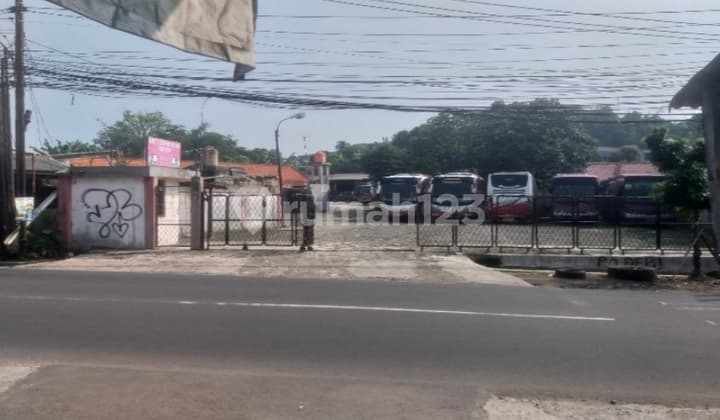 Tanah di Jual Luas 4341 Pinggir Jalan Raya Ksu Depok