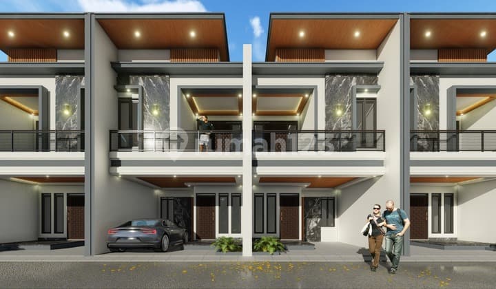 Rumah 2 Lantai Dikota Depok Akses Strategis