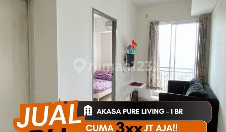 Jual Apartemen Akasa Pure Living Bsd 1Br Semi Furnished
