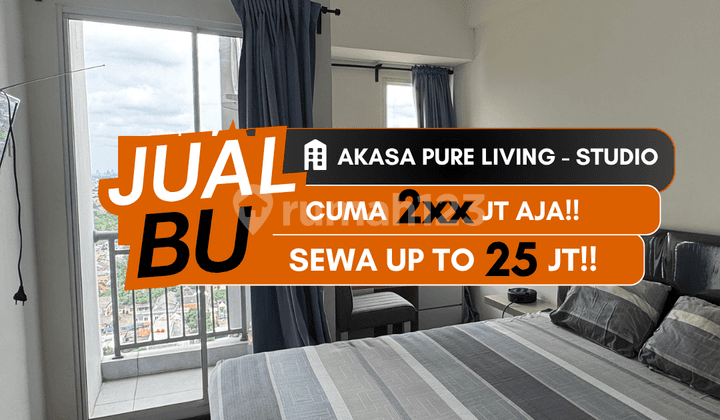 Sell Akasa Pure Living Studio Apartment Fully Furnished BSD