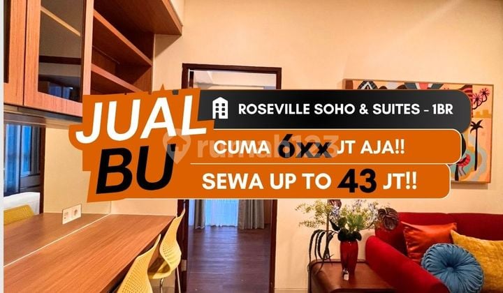 Jual Apartemen Roseville Soho & Suites 1Br Furnished Sunburst BSD Jual Apartemen Roseville Soho & Suites 1Br Furnished Sunburst BSD