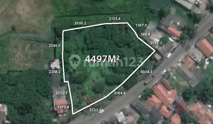 Kavling luas, samping jalan hanya 10 menit ke bandara soeta di Atang Sanjaya