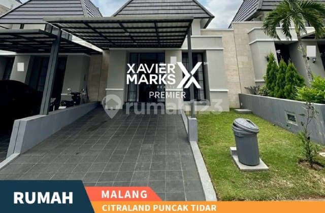 Rumah Modern Di Citraland Puncak Tidar Cluster Bule Aqua Malang