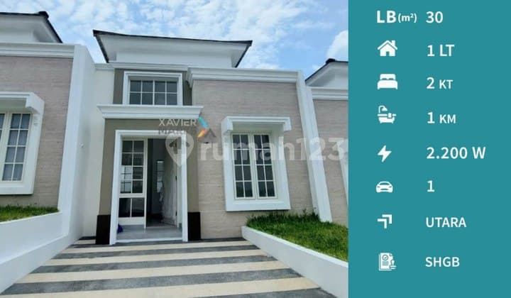 Rumah Siap Huni di Citra Garden Cluster Springdale Buring Kedungkandang Malang
