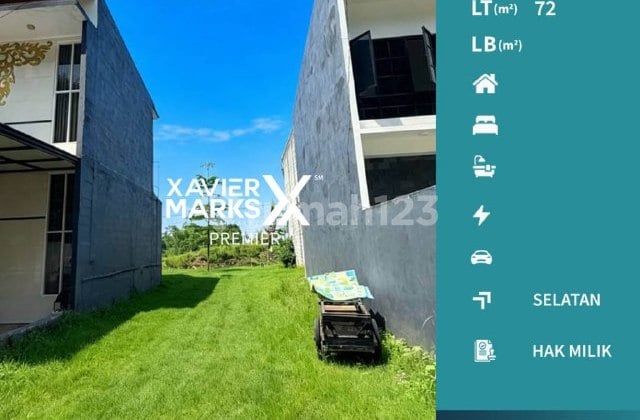 Tanah Strategis Diapit 2 Rumah Siap Huni di Sanata Village Kedungkandang Kota Malang