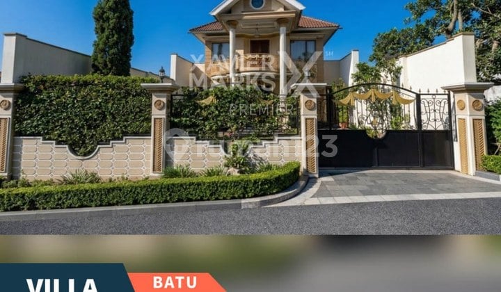 Villa Mewah Siap Huni di Jl. Sultan Agung, Sisir, Kec. Batu, Kota Batu