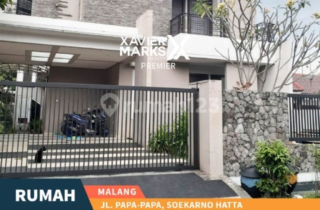 Rumah Minimalis Modern Di Jalan Papa Papa Soekarno Hatta Lowokwaru Malang